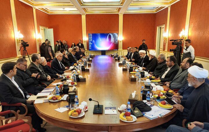 نمایندگان مجلس به کاخ سعدآباد رفتند + عکس