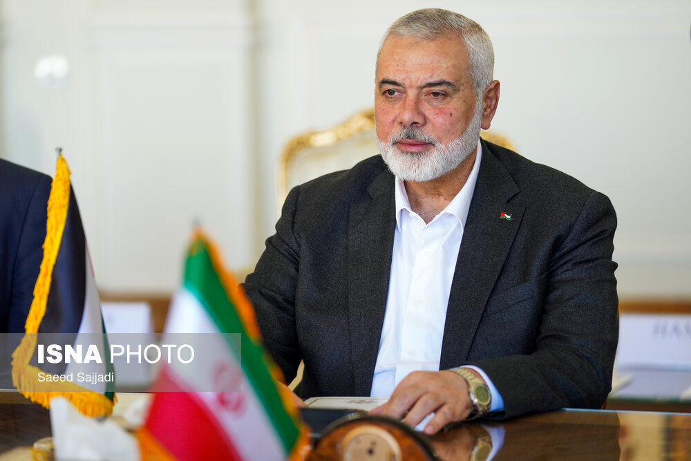 آخرین تصاویر از اسماعیل هنیه در تهران + عکس