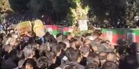 پیکر شهدای حمله تروریستی راسک تشییع شد
