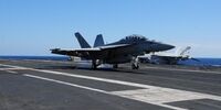 جنگنده‌ F18 ناو «تئودور روزولت» آمریکا سقوط کرد