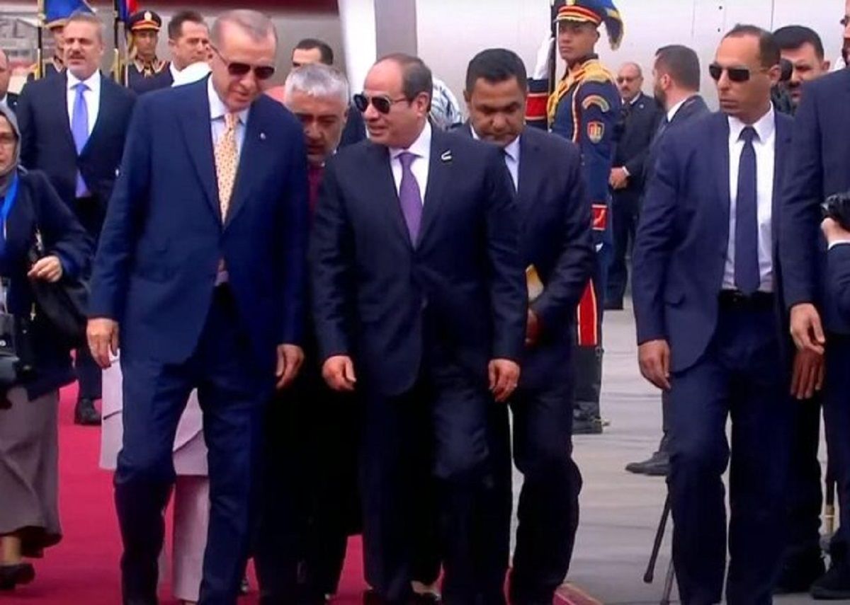 سفر مهم اردوغان به قاهره پس از 12 سال + فیلم