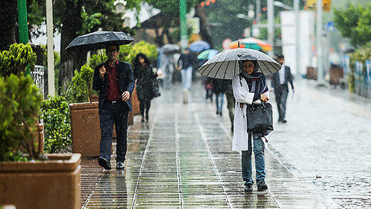 هشدار جدی به مردم تهران/  احتمال بارش تگرگ و وزش باد شدید 