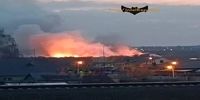 وقوع انفجار مهیب و آتش‌سوزی در روسیه