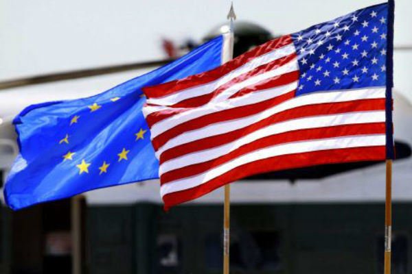 صدور بیانیه ضدروسی مشترک آمریکا و اتحادیه اروپا 