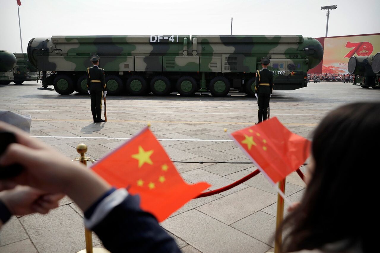 پیش بینی آمریکا درباره تعداد کلاهک های اتمی چین