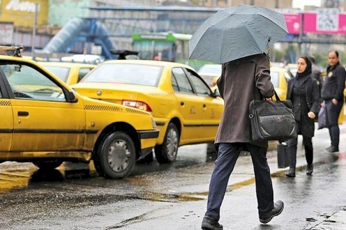 هوای بارانی تهران طی دو روز آینده