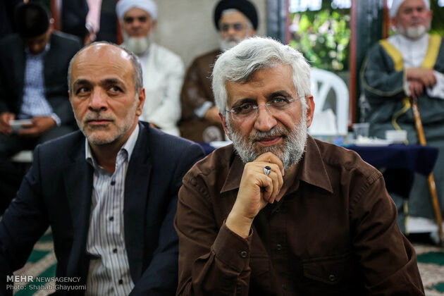 تصاویر مراسم ختم همسر آیت الله علم الهدی