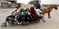 طبق اعلام آنروا؛ ۸۰ هزار فلسطینی از رفح گریخته‌اند 