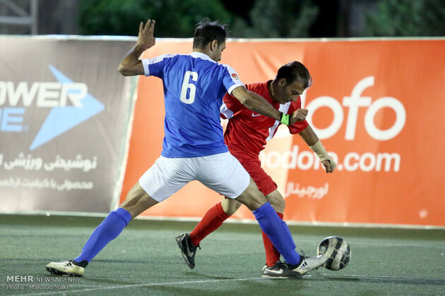 دیدار تیم های پیشکسوتان استقلال و پرسپولیس