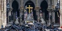 تصاویر «کلیسای نوتردام» پس از آتش‌سوزی