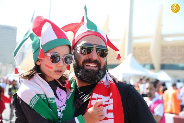 تماشاگران ایرانی در دیدار مقابل ویتنام