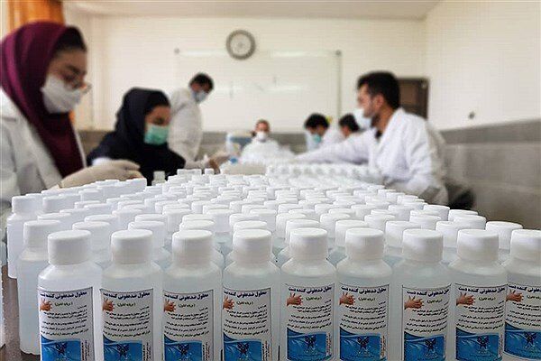 ضدعفونی کننده دست به طور رایگان در بیمارستان های تهران توزیع می‌شود