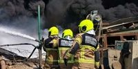 آتش سوزی گسترده در منطقه صنعتی «جبل علی» امارات