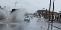 بارش شدید باران در دهلران + فیلم