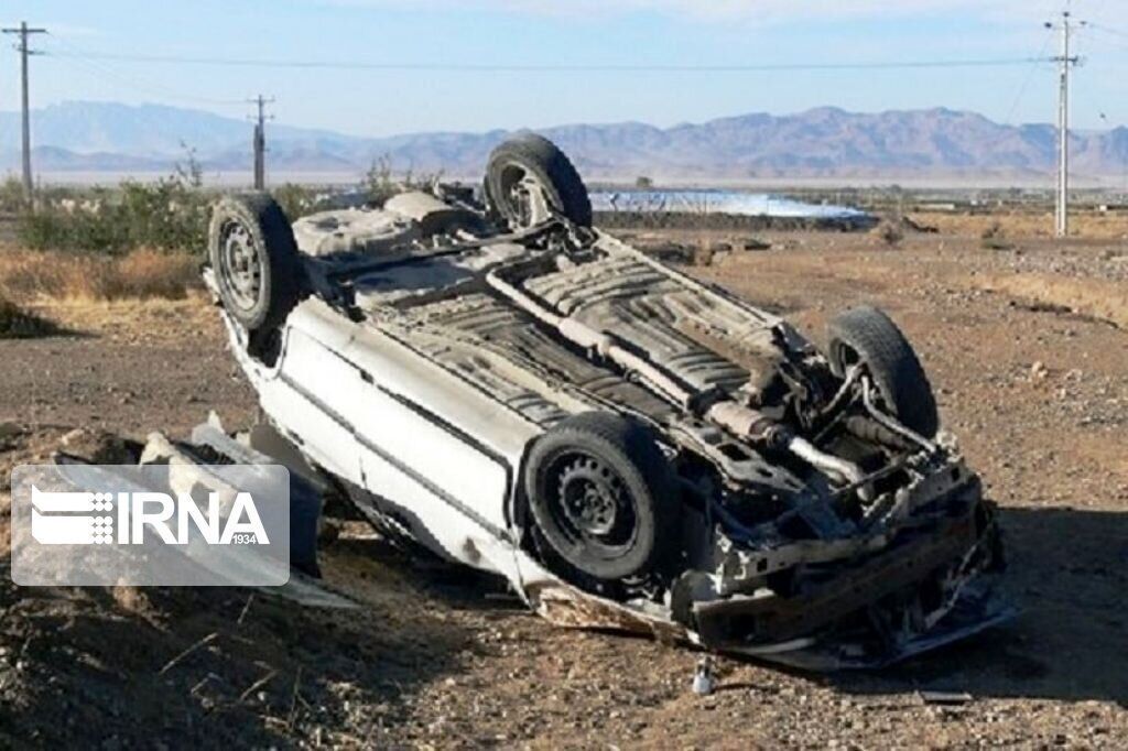 حادثه مرگبار برای خودروی حامل اتباع بیگانه در محور خاش-سراوان