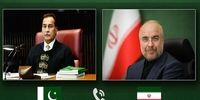 جزئیات گفت و گوی تلفنی قالیباف با رئیس مجلس پاکستان منتشر شد / همکاری برای مقابله با ناامنی  