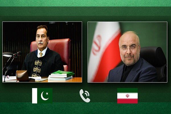 جزئیات گفت و گوی تلفنی قالیباف با رئیس مجلس پاکستان منتشر شد / همکاری برای مقابله با ناامنی  