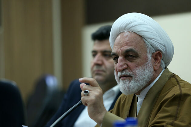 حضور معاون اول قوه قضاییه در اتاق بازرگانی ایران