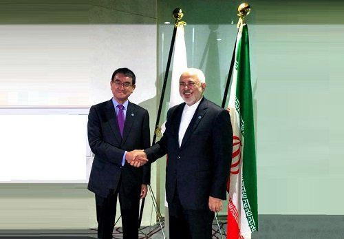 وزیران خارجه ایران و ژاپن دیدار و گفت‌وگو کردند