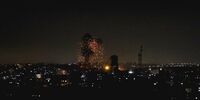 حمله هوایی اسرائیل به نوار غزه+فیلم