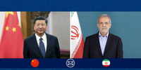 پزشکیان به رئیس جمهور چین پیام داد 