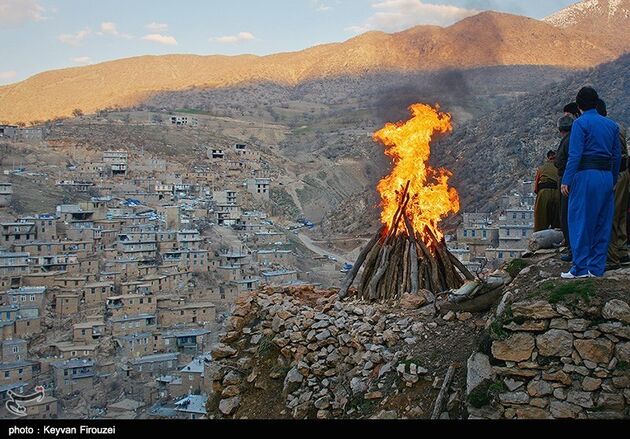 جشن نوروز در روستای پالنگان