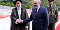 استقبال ابراهیم رئیسی از نخست‌وزیر ارمنستان

