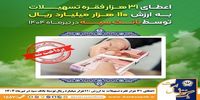 آخرین وضعیت تسهیلات بانک سپه اعلام شد