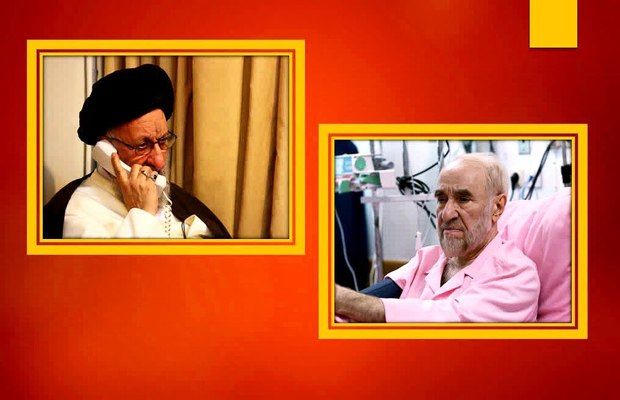 احوال پرسی آیت الله نورمفیدی از سیدمحمد خاتمی