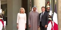 مکرون با حاکم امارات دیدار کرد