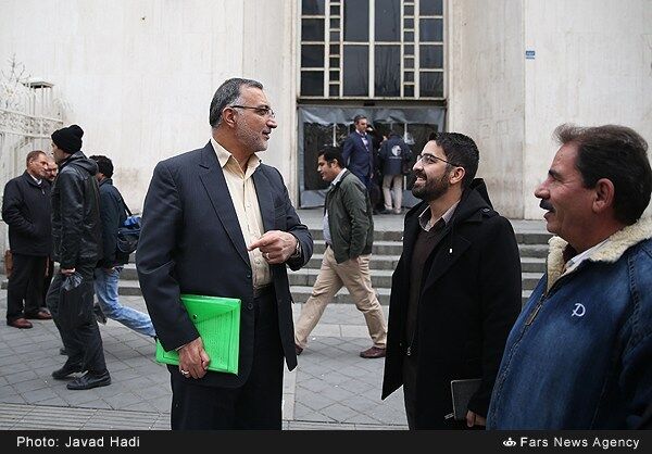 دادگاه علنی علیرضا زاکانی