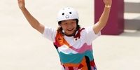 دختر ١٣ساله قهرمان المپیک توکیو شد