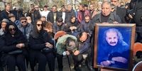 خاکسپاری سعید پیردوست در قطعه هنرمندان+ عکس