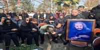 خاکسپاری سعید پیردوست در قطعه هنرمندان+ عکس