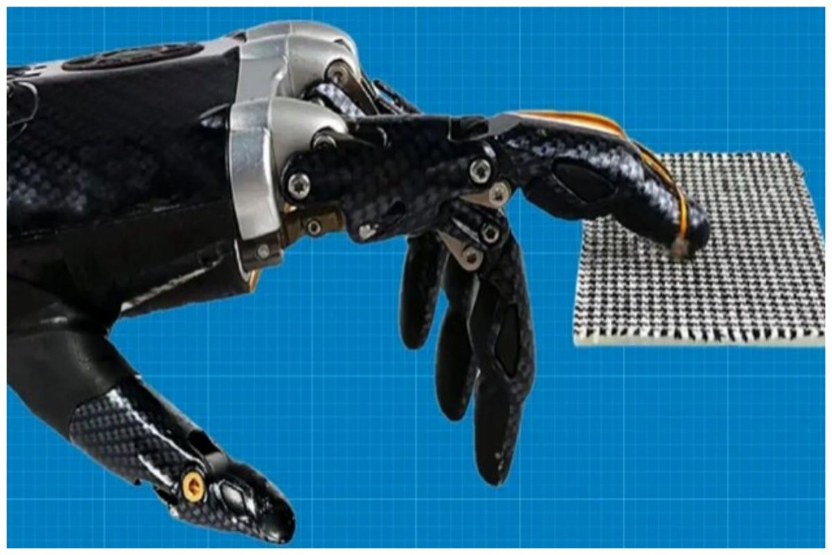 سیستم حسی رباتیک  شبیه به حس لامسه انسان ساخته شد