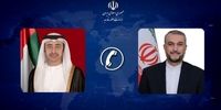 دعوت وزیر خارجه امارات از امیرعبداللهیان جهت سفر به این کشور