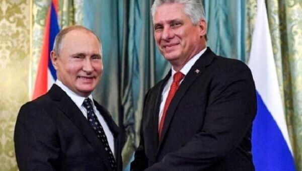 در گفتگوی تلفنی روسای‌جمهور کوبا و روسیه چه گذشت؟