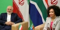 ظریف در آفریقای جنوبی