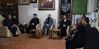  رهبر جریان حکمت ملی عراق در منزل سپهبد شهید سلیمانی