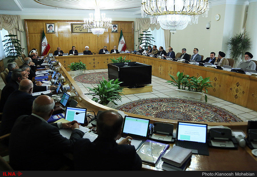 ترکیب جدید کابینه حسن روحانی در دولت دوازدهم +جدول 
