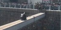 خودکشی ناموفق شهروند تهرانی / پلیس به موقع رسید + فیلم