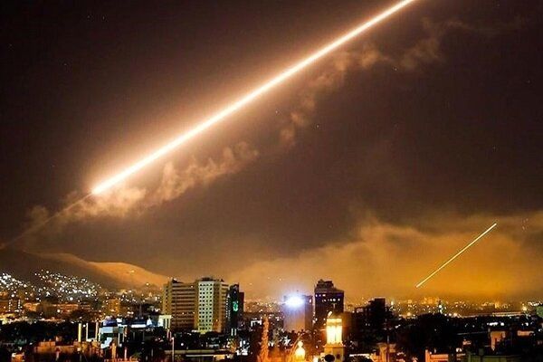 فوری/حمله موشکی اسرائیل به سوریه/ پدافند هوایی فعال شد