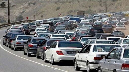 ترافیک سنگین در راه‌های منتهی به تهران