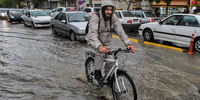 باران بهاری در تبریز 