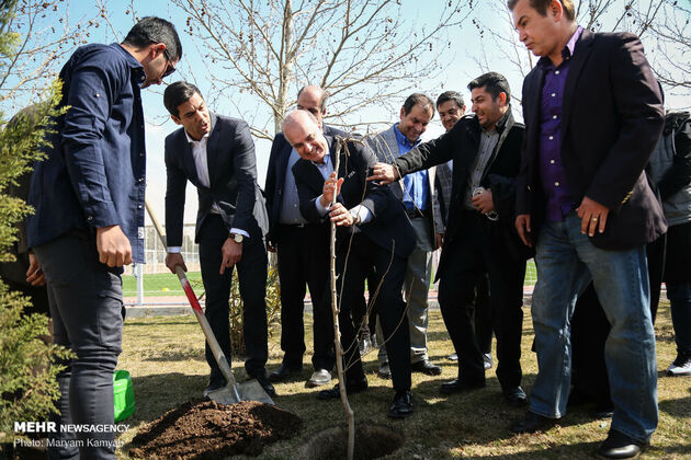 مراسم روز جهانی فوتبال زنان در ایران