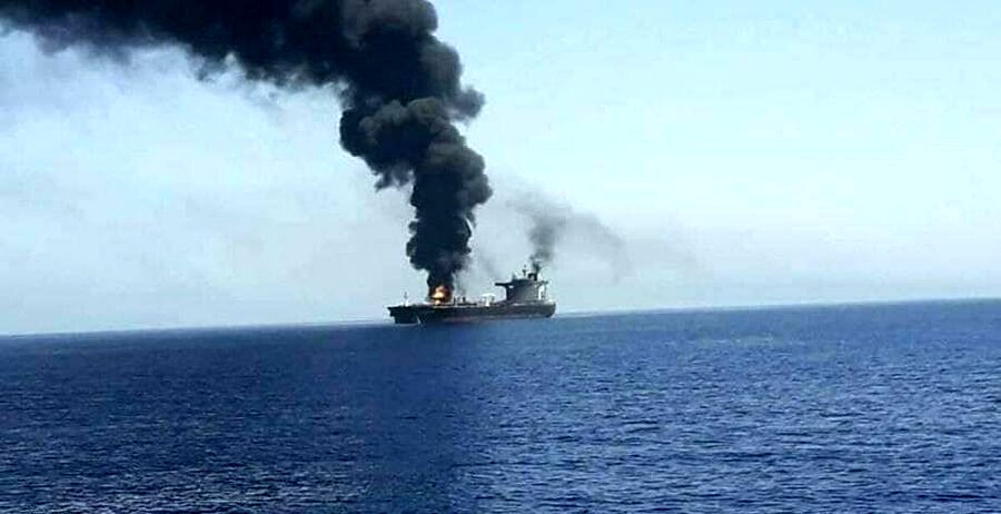 ادعای اسرائیل درباره حمله ایران به یک کشتی باری