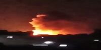 حملات شدید هوایی اسرائیل به حلب در شمال سوریه + فیلم