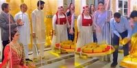 جنجال عروس خانومی که به اندازه وزنش، شمش طلا هدیه گرفت!