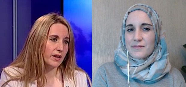 واکنش کاترین شکدم به ادعای روابطش با برخی افراد در ایران + فیلم