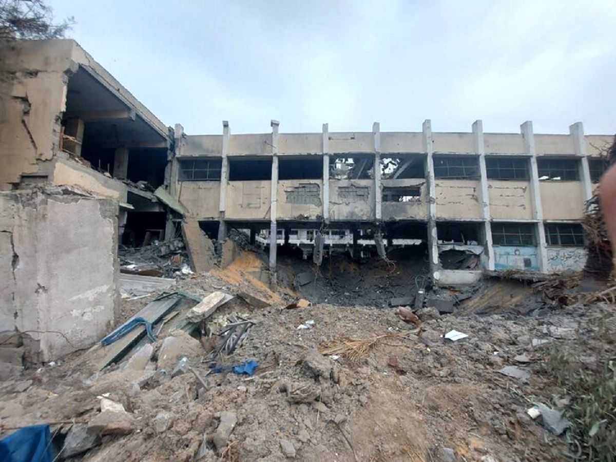 حملات شدید اسرائیل به غزه/ اردوگاه النصیرات بمباران شد